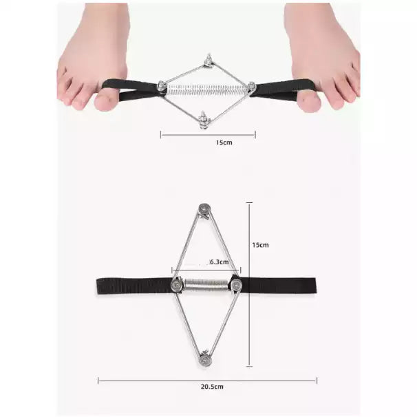 Mensurations exactes de l'élastique correcteur d'hallux valgus