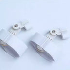 Vu de la paire de prothèse blanche